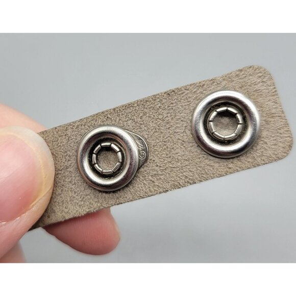 Authentic Swarovski Crystal Grey Suede Rhinestone Wrap Around Bracelet B1A - Picture 6 of 7